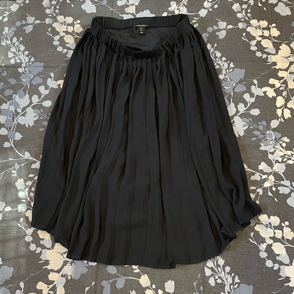 Cynthia Rowley fluted midi skirt